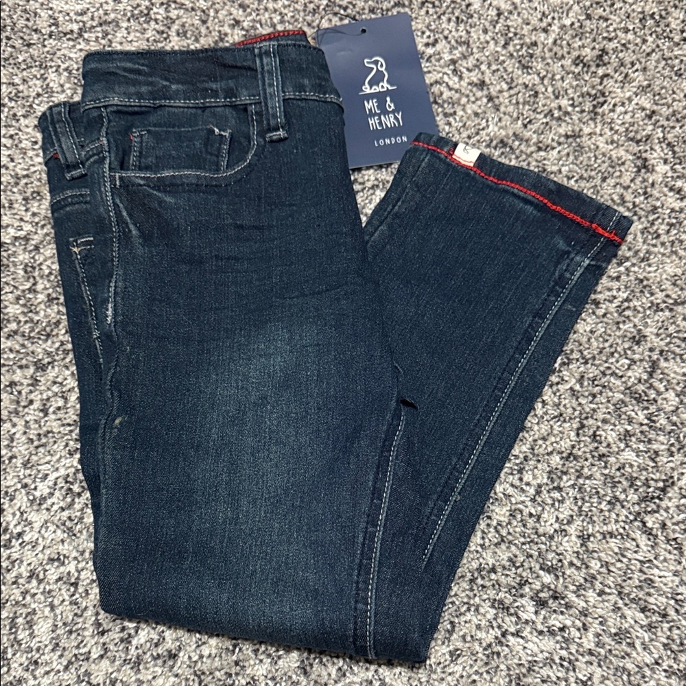 Me & Henry Kids Dark Blue Jeans